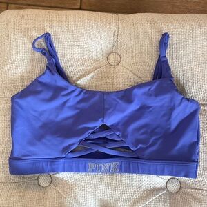 PINK Victoria's Secret Purple Sports Bra